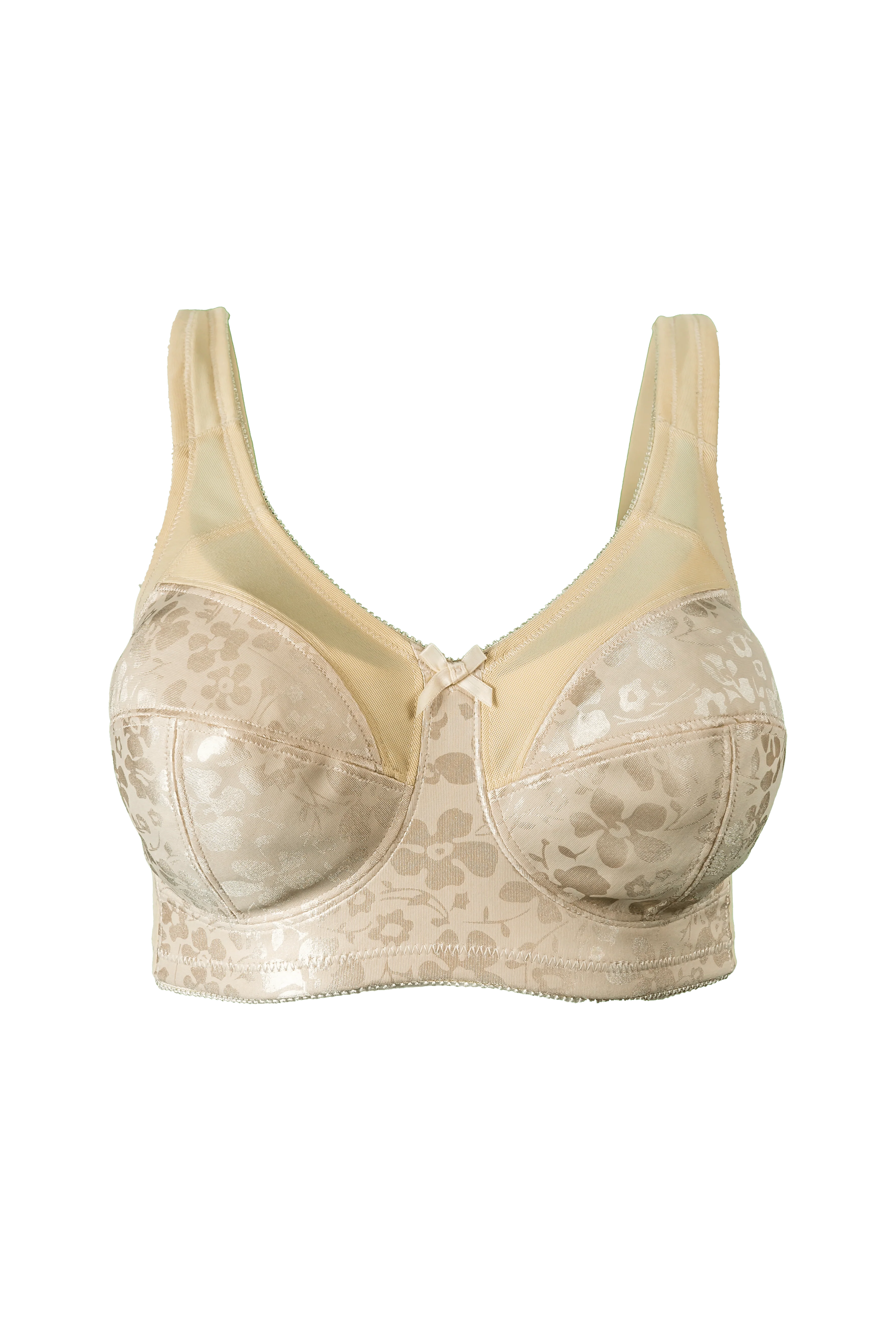 Style 7102 | Full Figure Super Support Soft Cup Bra - Fawn - Image 3