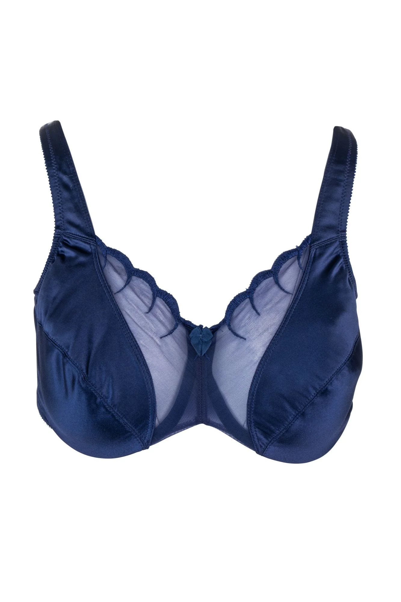 Style 7188 | Wire Satin Sheer Bra - Image 6