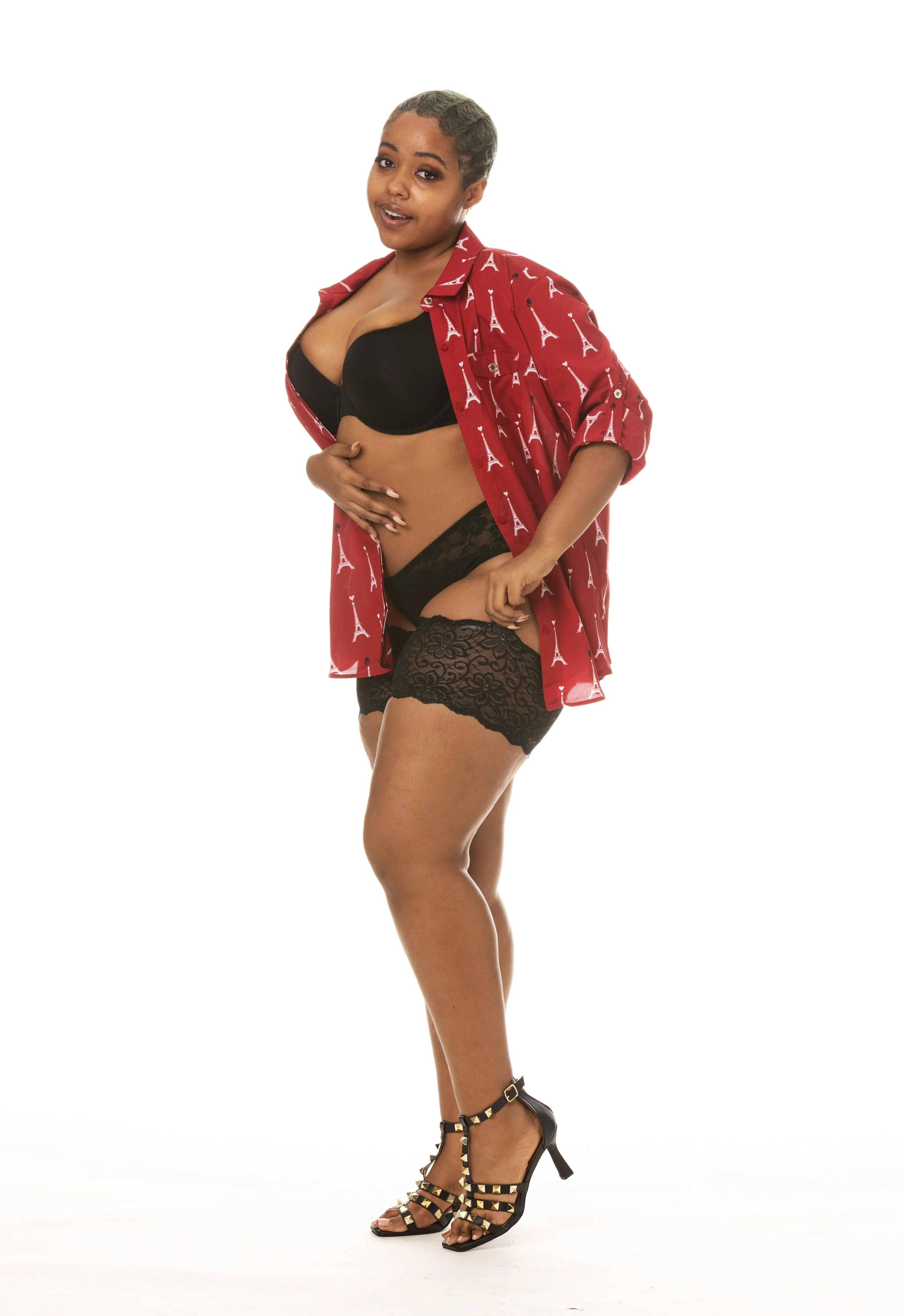 Dolce Thigh Bands by Bandelettes® | Black - Image 4