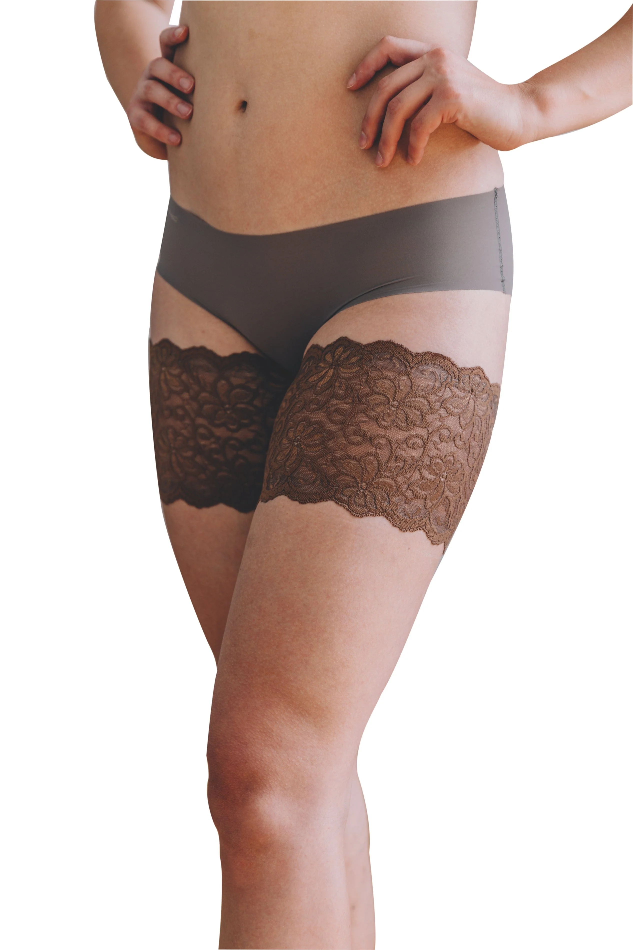 Dolce Thigh Bands by Bandelettes® | Chocolate - Image 3