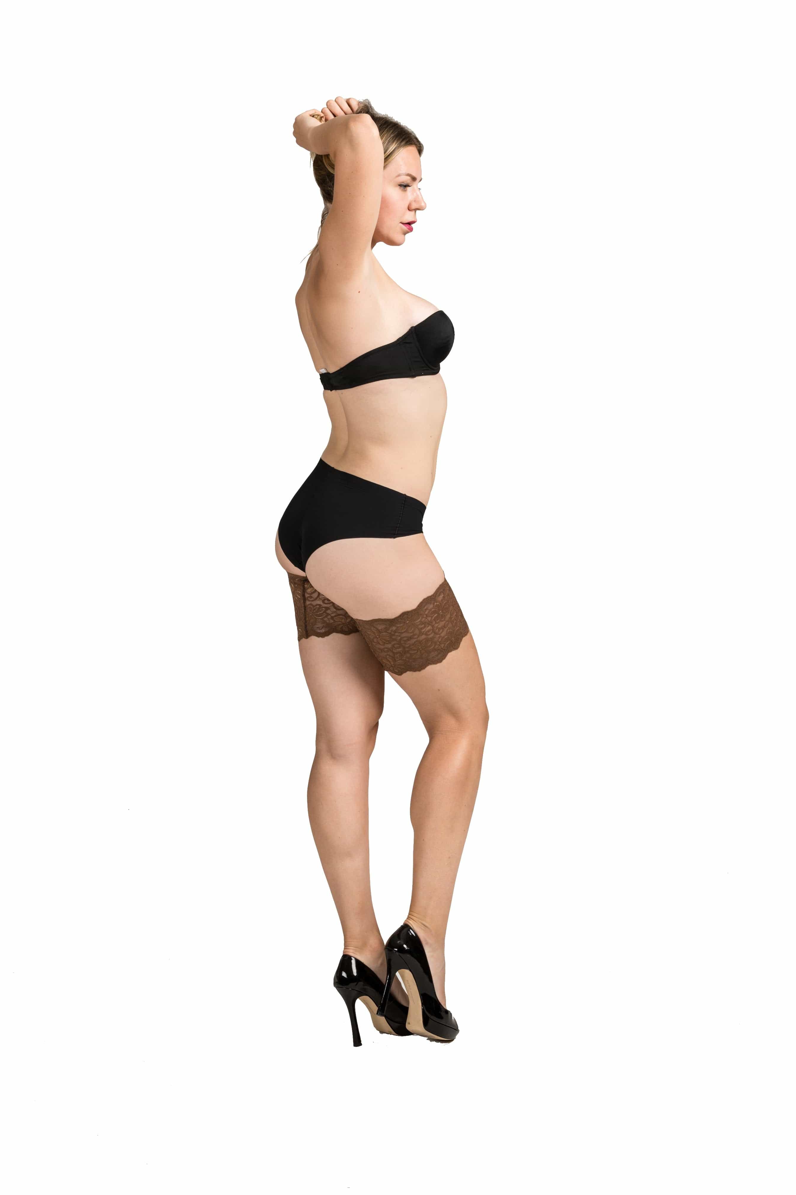 Dolce Thigh Bands by Bandelettes® | Chocolate - Image 4