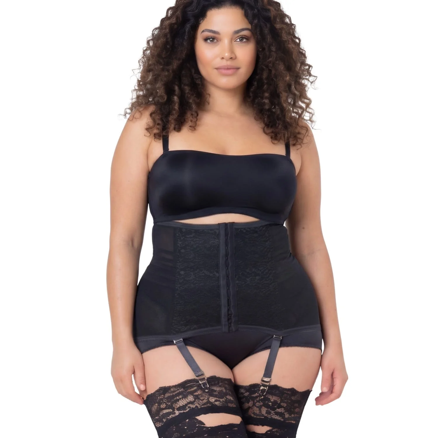 Style 21 | Waist Trainer / Girdle with Garters Firm Shaping - Image 10