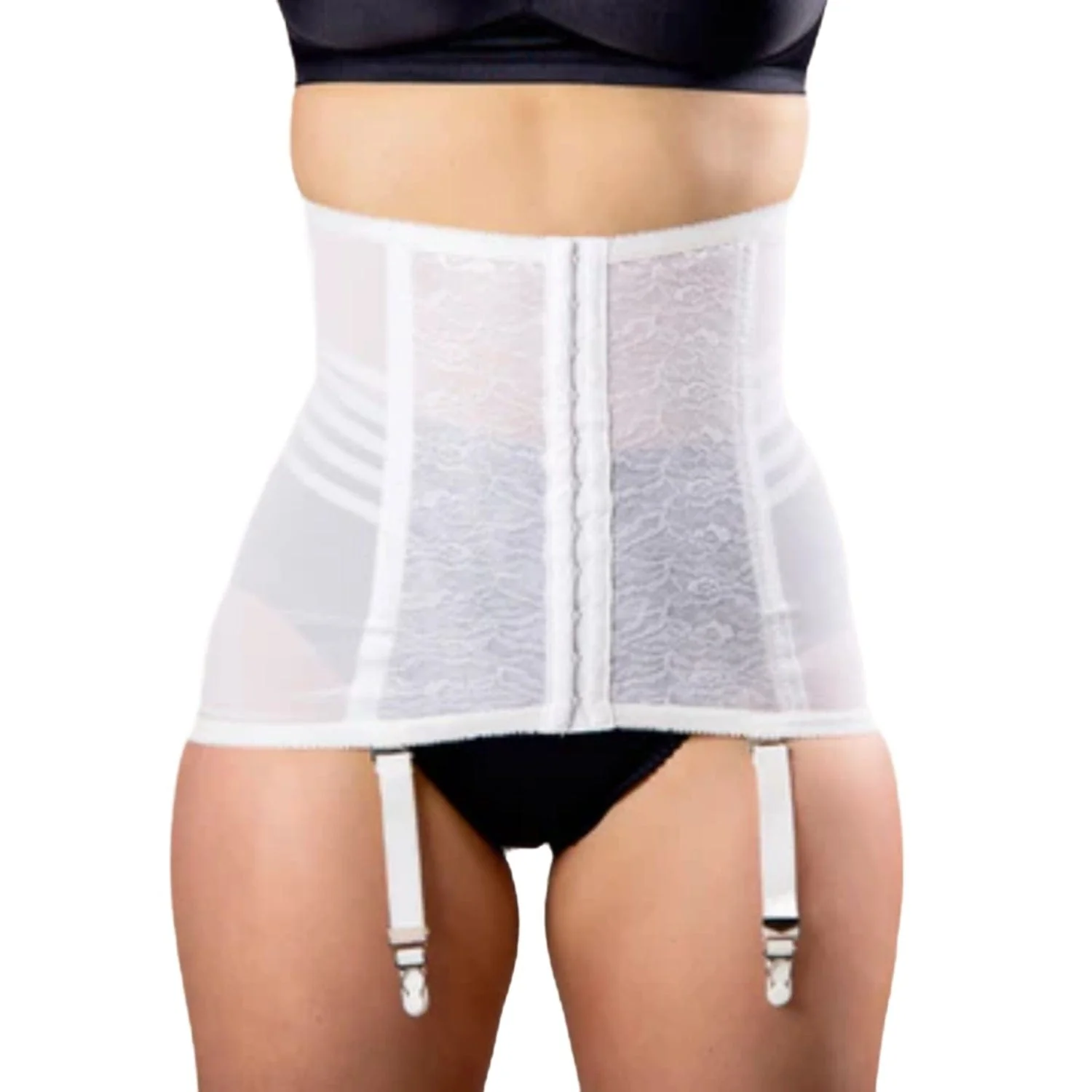 Style 21 | Waist Trainer / Girdle with Garters Firm Shaping - Image 3