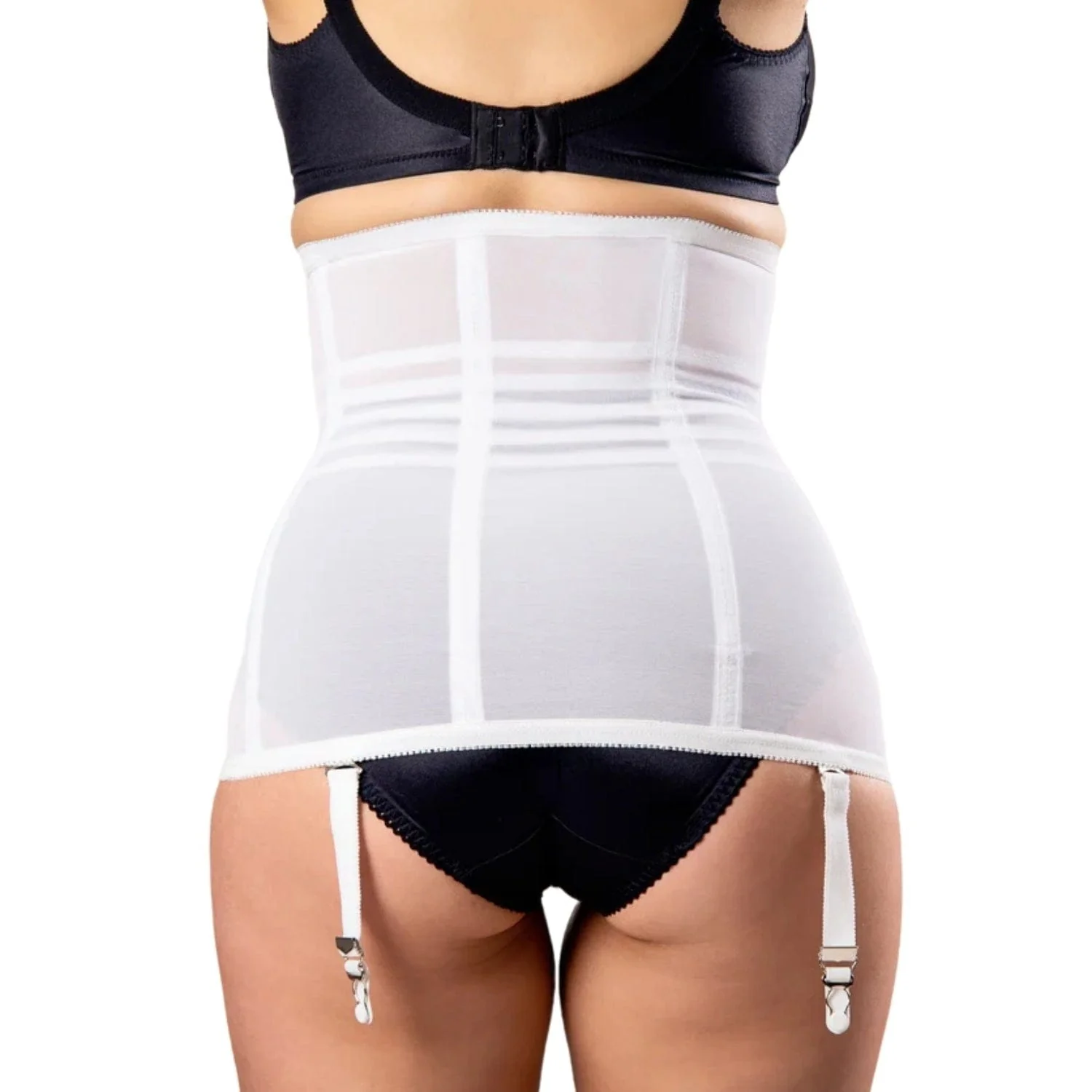 Style 21 | Waist Trainer / Girdle with Garters Firm Shaping - Image 5