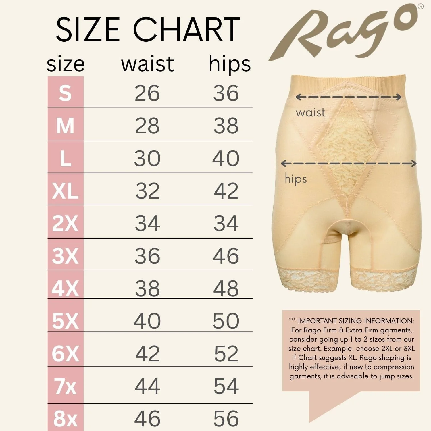 Style 6206 | High Waist Medium Control Thigh Slimmer | No Top Roll - Image 16