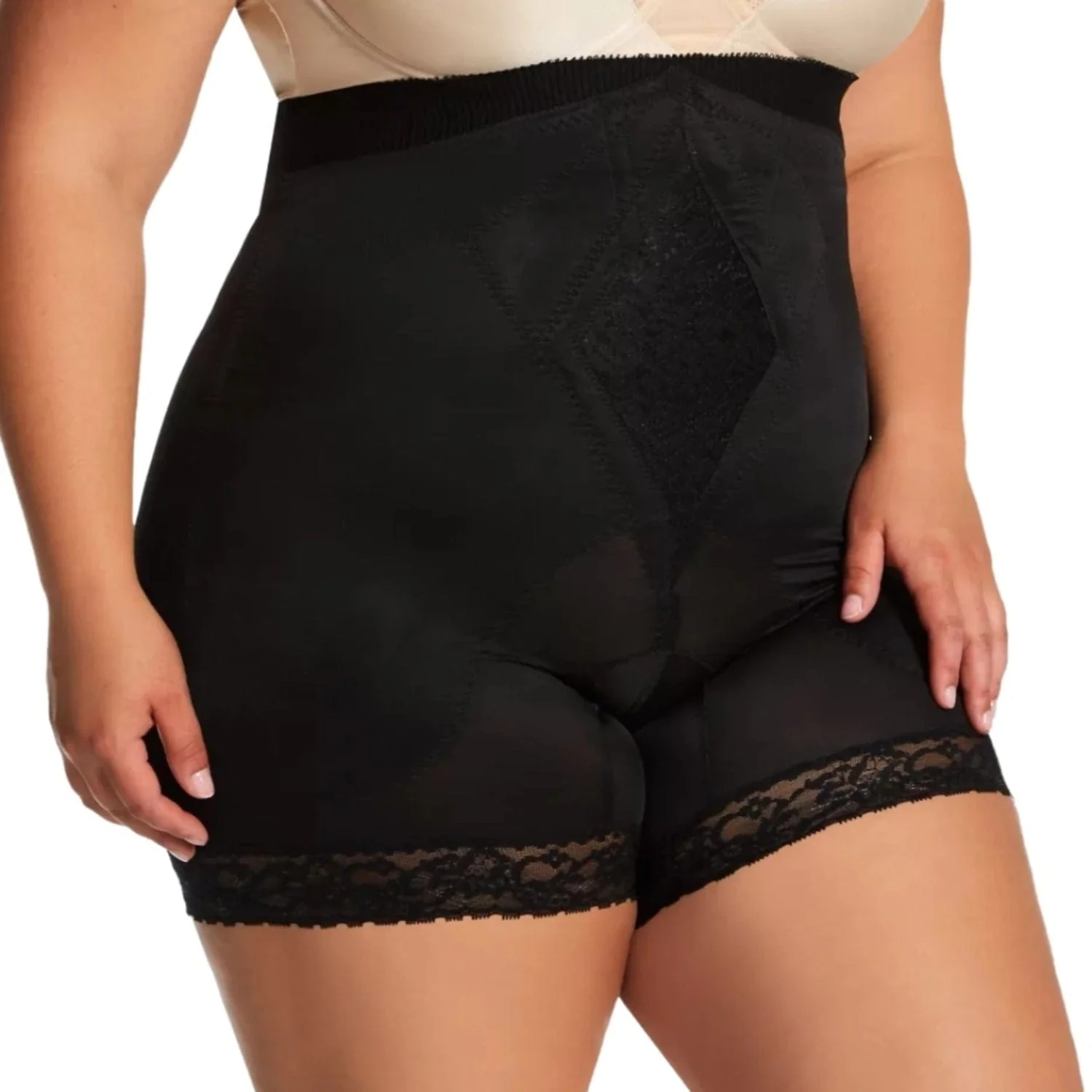 Style 6206 | High Waist Medium Control Thigh Slimmer | No Top Roll - Image 19