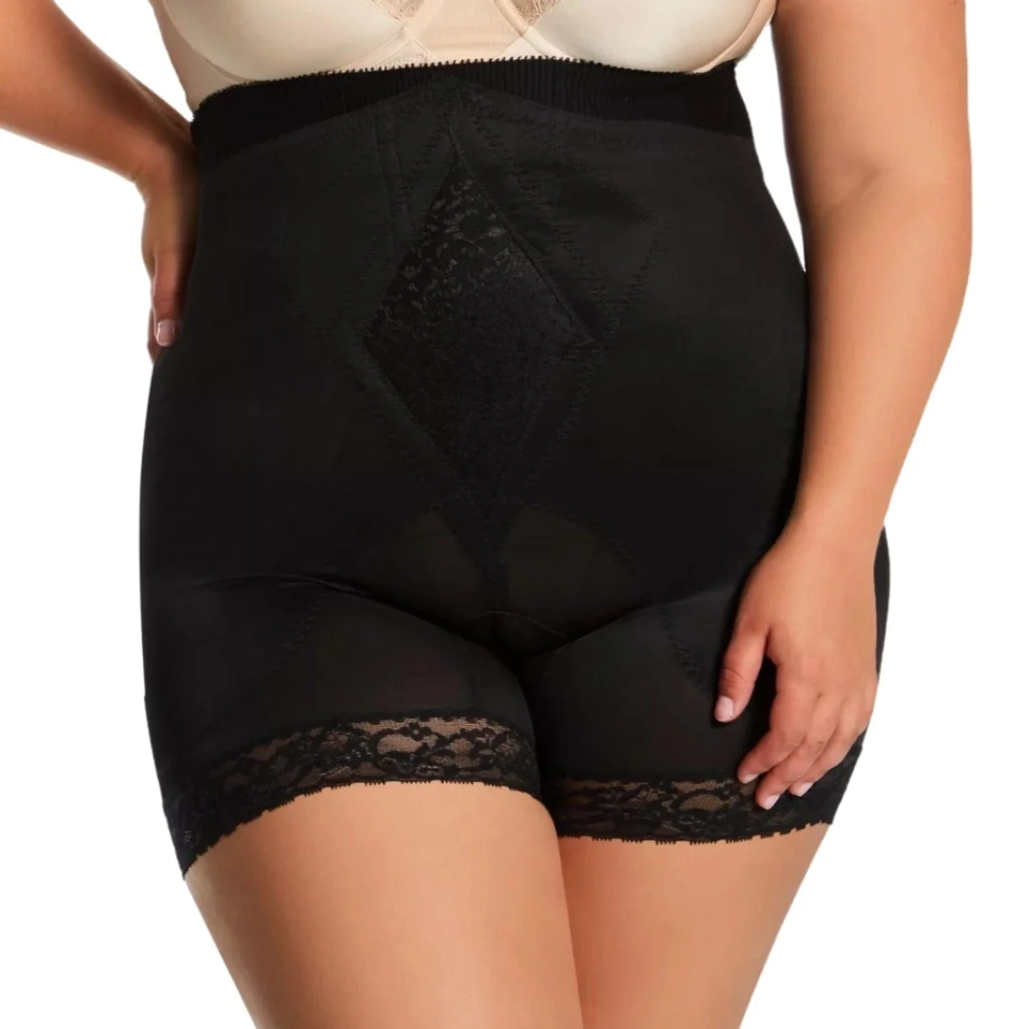 Style 6206 | High Waist Medium Control Thigh Slimmer | No Top Roll - Image 20