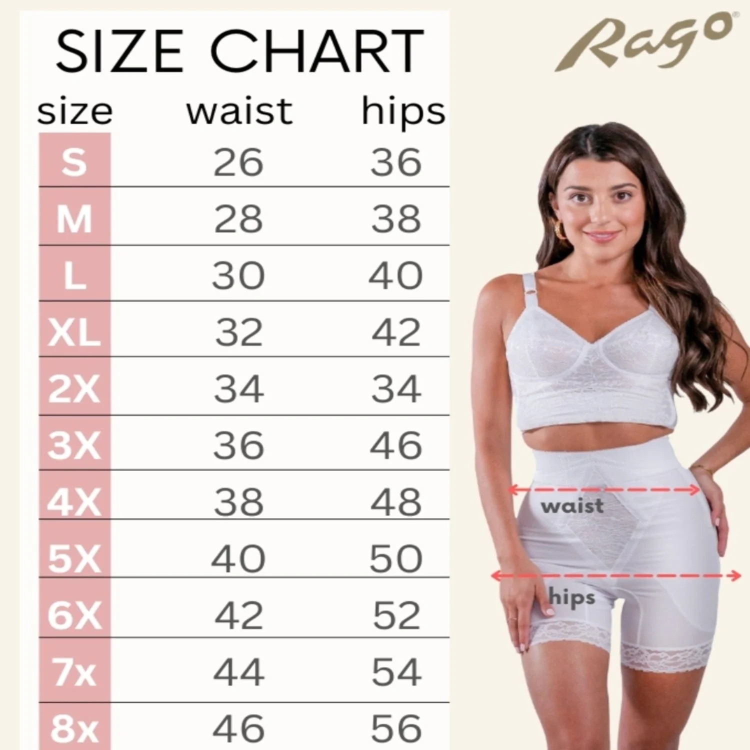 Style 6206 | High Waist Medium Control Thigh Slimmer | No Top Roll - Image 9