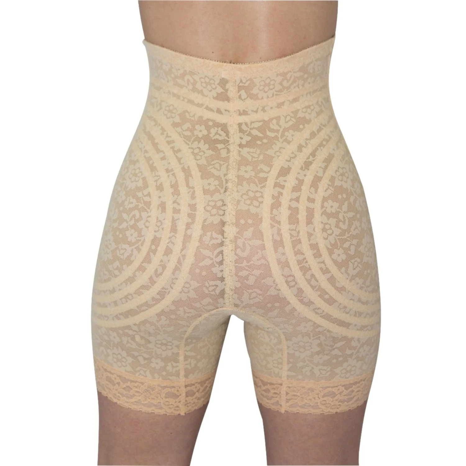 Style 6207 |  No Roll High Waist Lace Thigh Slimmer with Extra Firm Support - Image 13