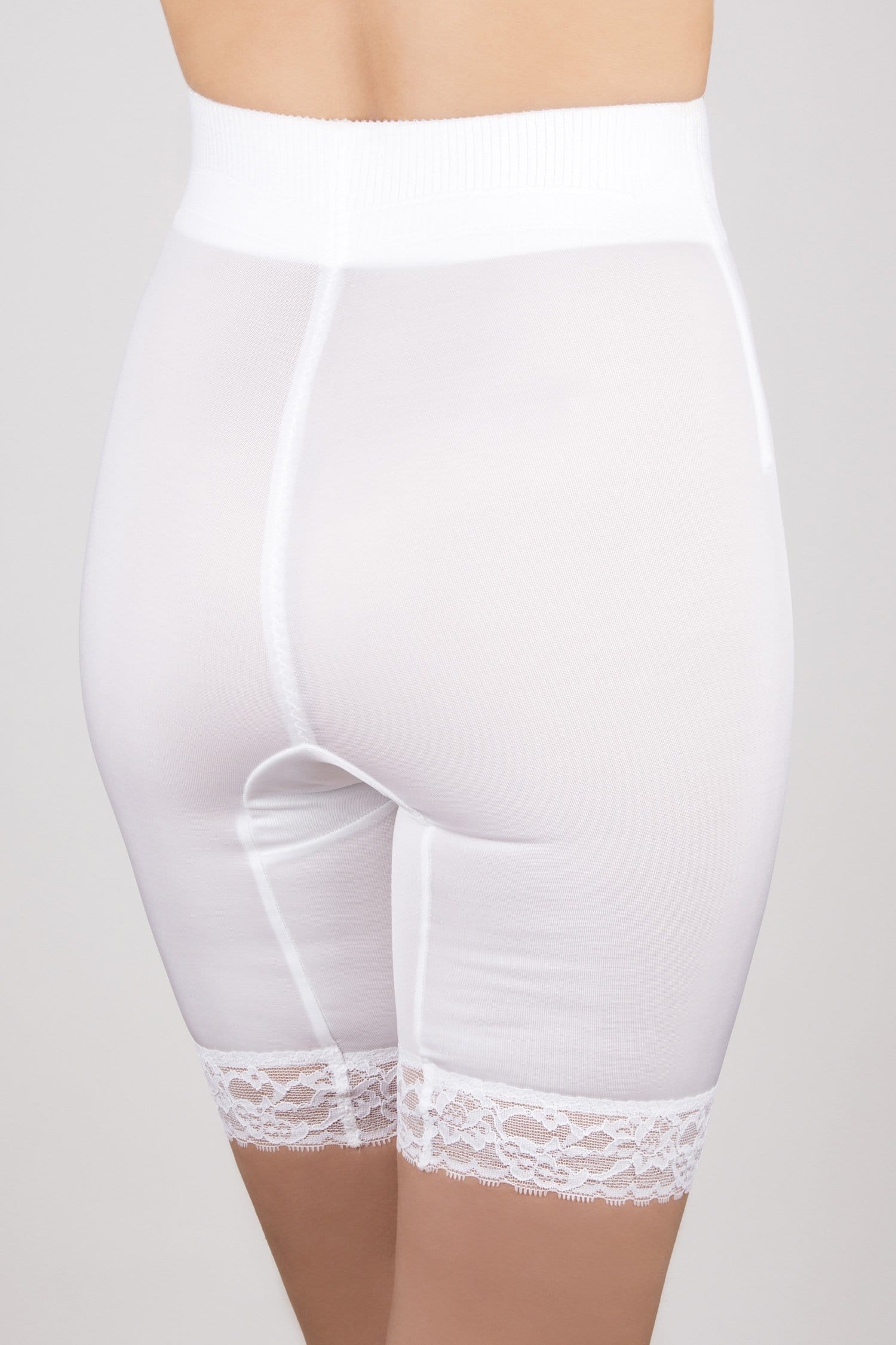 Style 6226 | High Waist Thigh Slimmer with Tulip Front Panel | Memory Compression Fabric | Medium Support - Image 11