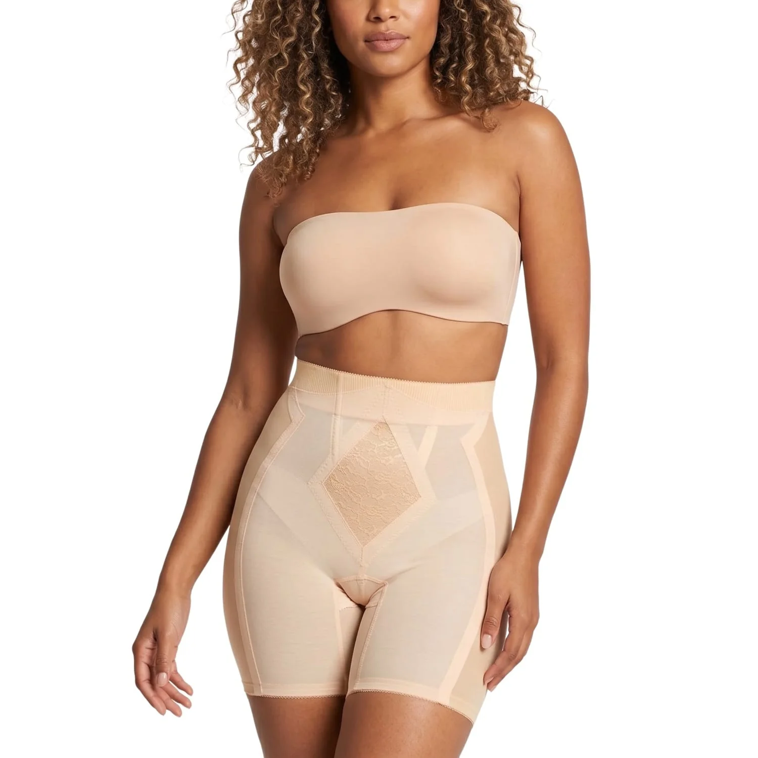 Style 696 | High Waist "No Top Roll" | Firm Control Girdle - Image 12
