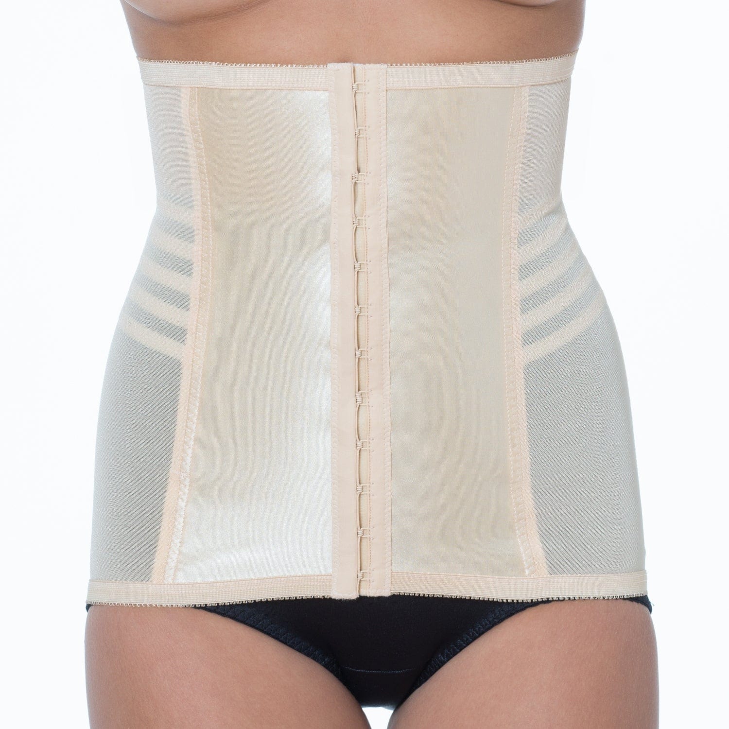 Style 821 | Shapette Powermesh Satin Panel Waist Cincher - Image 17